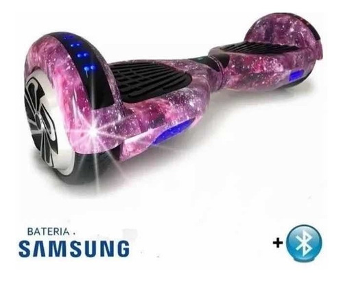 Hoverboard Skate Elétrico  Bluetooth Led Som Alto