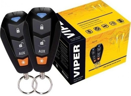 Alarma Automotriz Viper 3400v Con 2 Controles Sirena Sensor