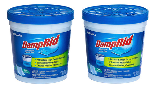 Damprid Pure Linen - Absorbedor De Humedad Recargable - Taza