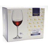 Conjunto De Taças Crystalite Bohemia Vinho 580ml 6 Peças