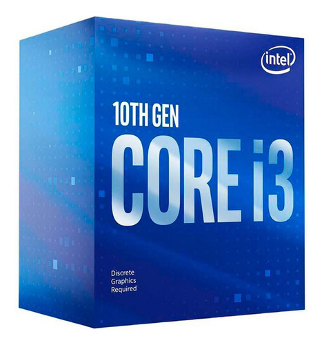 Processador Intel Core I3-10105f Lga 1200 3.7ghz Cache 6mb