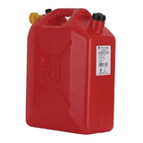Bidon Tanque De Gasolina Galones (20 L) Rojo