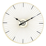 Reloj De Pared Grande Moderno, Reloj Decorativo De Metal,