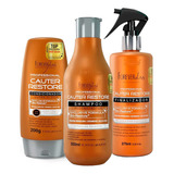 Kit Cauterização Forever Liss Shampoo, Condicionador, Spray