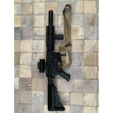 Arma De Airsoft M4a1 E Glock G17