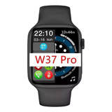 Relógio Original Iwo W37 Pro Inteligente Carrega Por Indução