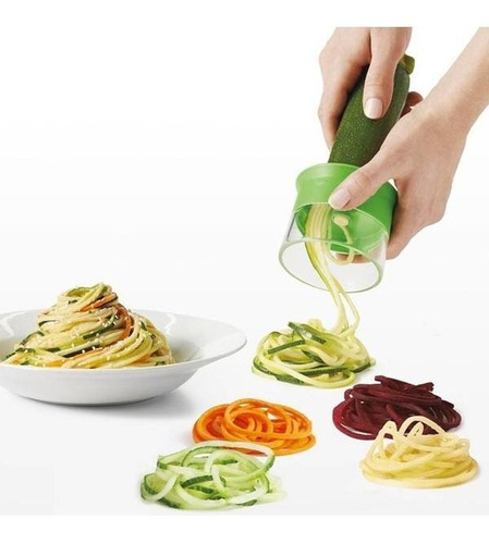 Cortador De Verduras En Espiral Spaghetti Paszucchini Manual