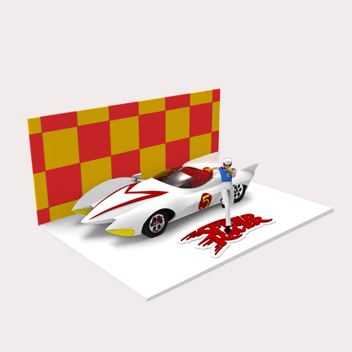 Meteoro Speed Racer (diorama) (archivo Stl)