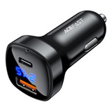 Cargador De Coche De Doble Puerto De 66 W (usb-c + Usb-a)