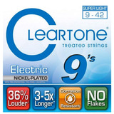 Cleartone Eléctrico 0,009 A 0,042 Super Light Strings