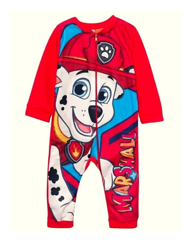 Pijama Niños Enterito Polar Paw Patrol® Chase Marshall Sky