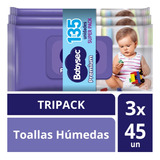 Toallas Húmedas Babysec Premium Pack 135 Un