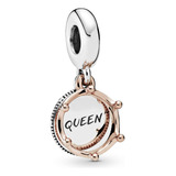 Pandora Queen & Regal Crown Dangle Charm Pulsera Charm Momen