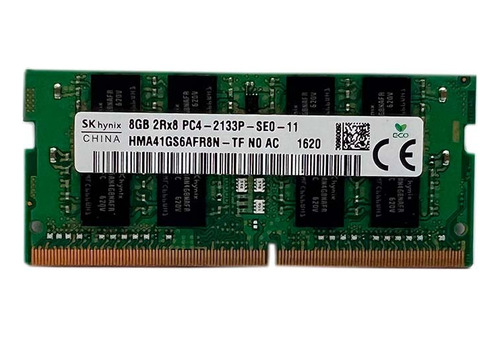 Memoria Ram Laptop Sk Hynix 8gb 2rx8 Pc4 2133p-se0-11  Ddr4