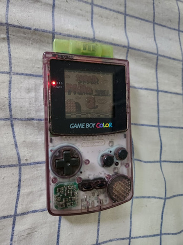 Nintendo Game Boy Color Transparente Roxo
