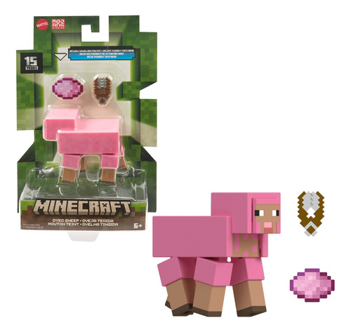 Minecraft Vanilla Figura De Acción Ovejas Teñidas De 3.25 