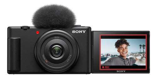 Camara Para Creador De Contenido Sony Zv1f/b , Negro