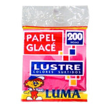 Papel Glace Lustre Luma Glase 10 X 10cm X 200 Hojas