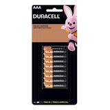 Pilha Aaa Duracell Coppertop Mn2400 Cilíndrica - 16 Unidades