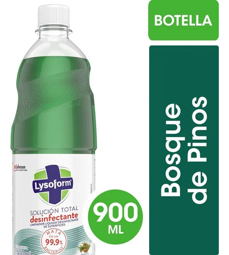 Desinfectante Liquido Bosque  X900ml Elimina Virus Y Bacteri