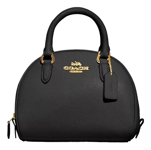 Bolsa Crossbody Coach Original Sydney Satchel Black