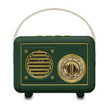 Altavoz Bluetooth Retro, Decoración Vintage, Pequeño Altavoz