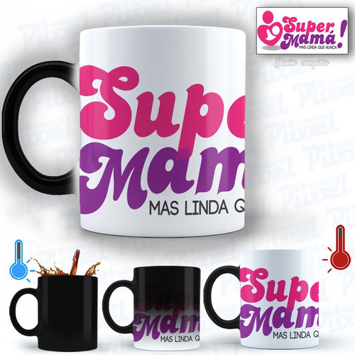 El Mejor Regalo Para Mamá 10 De Mayo Taza Magica Modelo 6