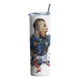 [termo Cafe. Skinny Tumbler 20 Oz.] Mbappé Soccer.