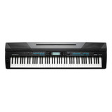 Piano Digital Kurzweil Ka-120 88 Teclas Notas Sensitivo Bk Color Negro