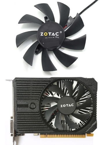 Cooler Fan Para Zotac Gtx 1060 Mini 0.3a 4pin 85mm T129215sh