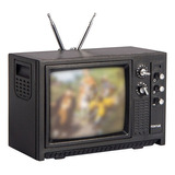 Muebles De Simulación En Miniatura, Televisor Portátil, Tele