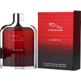 Perfume Jaguar Classic Red Edt En Aerosol Para Hombre, 100 M