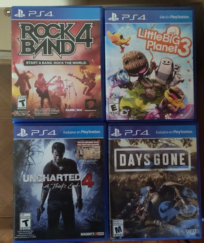 Colección Juegos Físicos Ps4 Y Vr