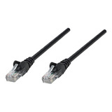 Cable De Red Patch Cat6a Rj45 3.0m Sftp Blindado Negro