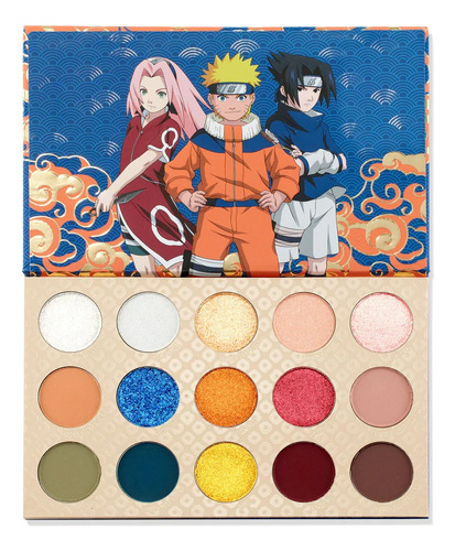 Naruto X Colourpop Paleta De Sombras 12 Tonos