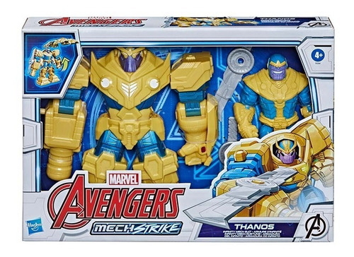 Figuras Marvel Avengers Mech Strike Thanos