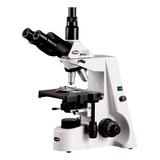 Amscope Microscopio Compuesto Trinocular T690c-pl, Aumento . Color Blanco