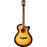 Washburn Ea15 Atb Guitarra Electroacústica Cutaway