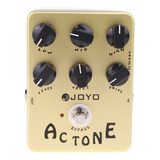 Simulador De Efectos De Guitarra Joyo Jf-13 Ac Tone Vox Amp, Color Dorado