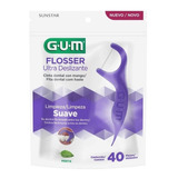 Gum Hilo Dental (887) Flosser Ultra Deslizante X 40 Unidades
