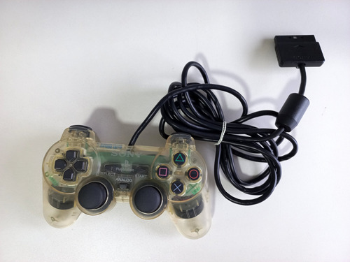 Controle Original Transparente Dualshock 2 Série A Ps2