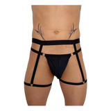 Tanga Para Hombre Con Liguero Lenceria Sexy Mod. L05