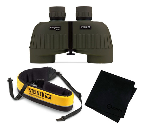 Militarymarine 10x50 Green Binoculars 2035 With Yellow ...