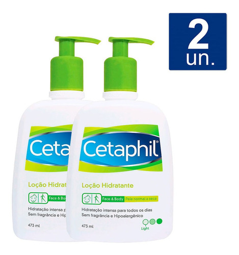 Kit 2 Un Cetaphil Loção Hidratante Galderma