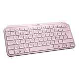 Teclado Sem Fio Logitech Mx Keys Mini Rosa - 920-010507