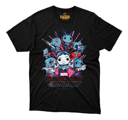 Playera Guardianes De La Galaxia Rocket Funko Pop Groot