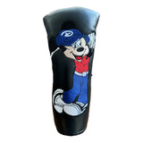 Headcover Putter - Blade - Mickey Mouse - Preto