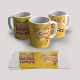 Taza O Tazon Super Mario Dia Del Padre 6 Full Print + Caja