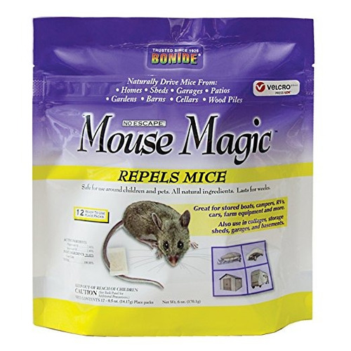 Bonide Magic Mouse Repulsivo Del Parásito,
