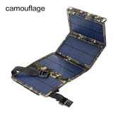 Cargador Solar Plegable Para Celular 20w 5v Portatil Usb